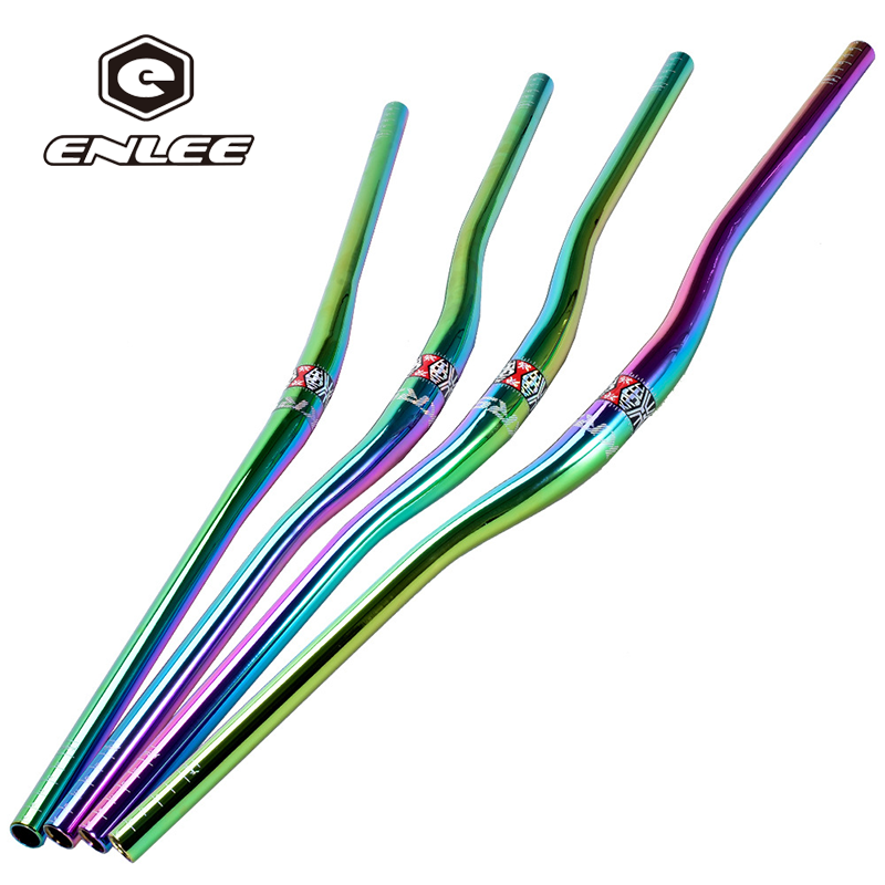 ENLEE Rainbow Handlebar Aluminum Alloy Mountain Handlebars bike drop bar bicycle handlebar