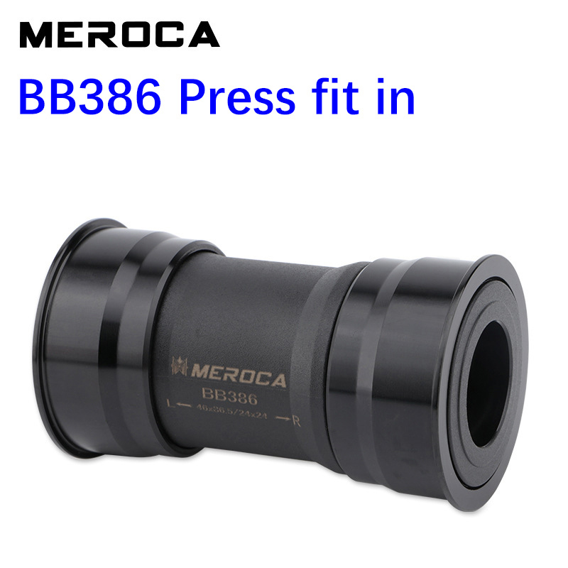 Meroca BB Set BB386 Bike Bottom Bracket Press Fit