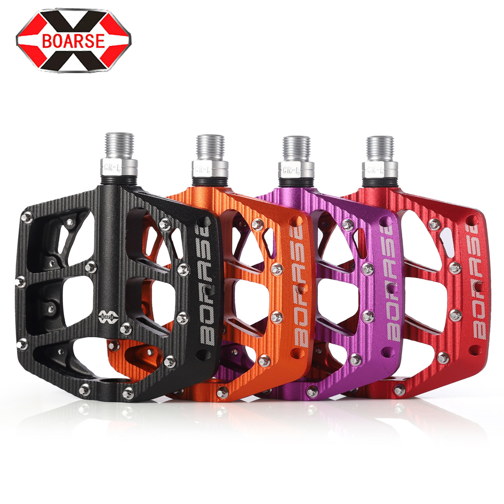 BOARSE New Bicycle Pedals MTB Aluminium-alloy Ultralight 4 Colors