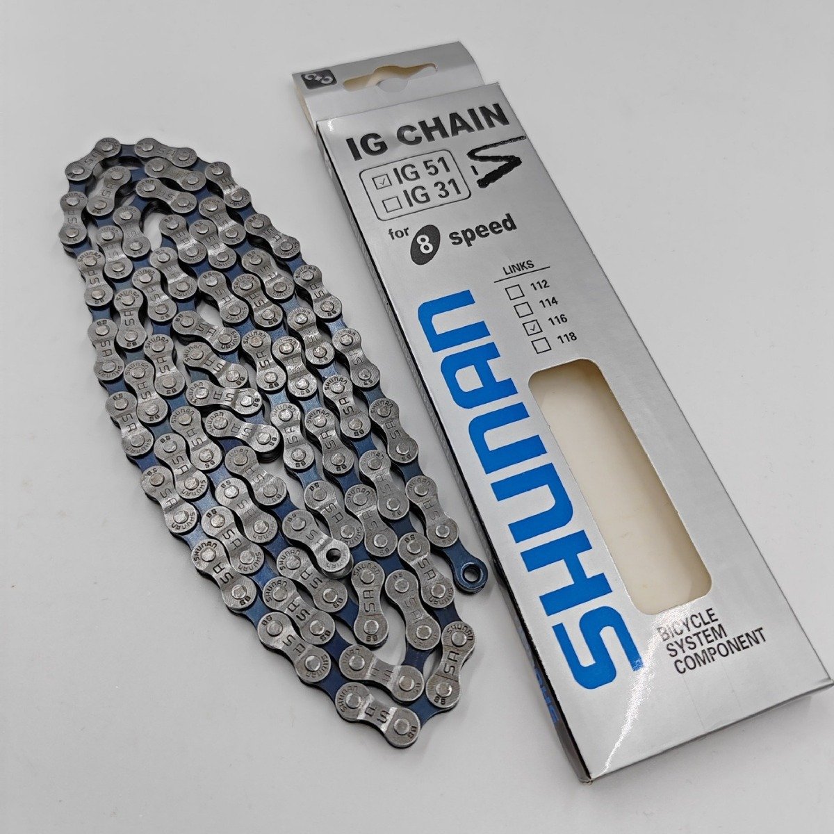 Shunan Bicycle Chain 8 Speed for Road Bike and Mountain Bike MTB - Image 2