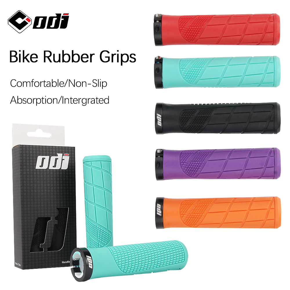 ODI Rubber Handlebar Grips MTB Lock-on Grip Shockproof Non-slip