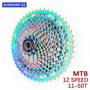SUNSHINE Rainbow Cassette Bike Bicycle Freewheel 11/12 Speed