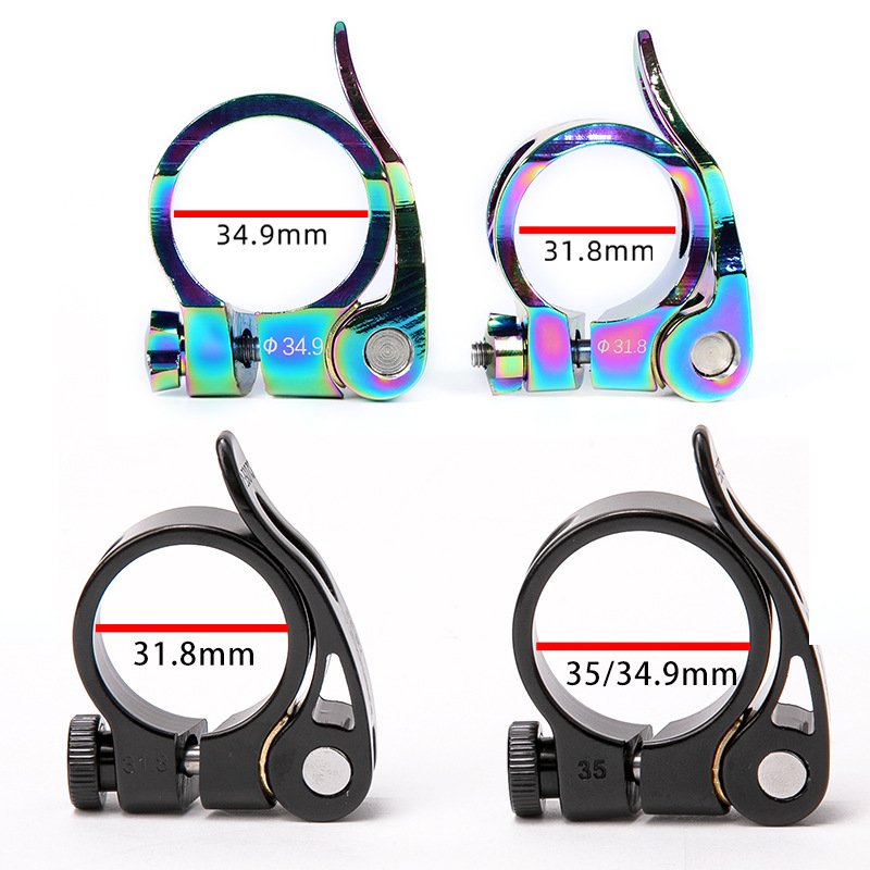 TANKE bicycle seat post clamp aluminum alloy ultra light quick release - Image 4