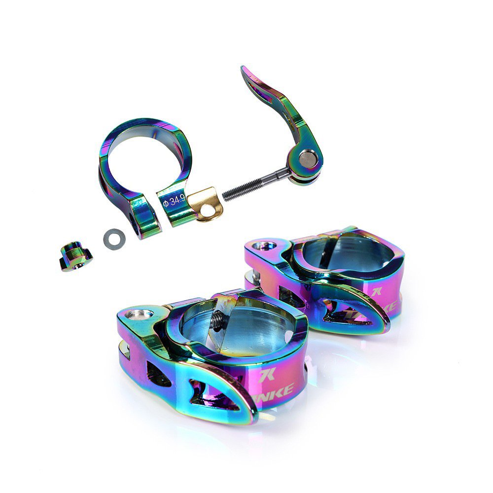 TANKE bicycle seat post clamp aluminum alloy ultra light quick release - Image 3