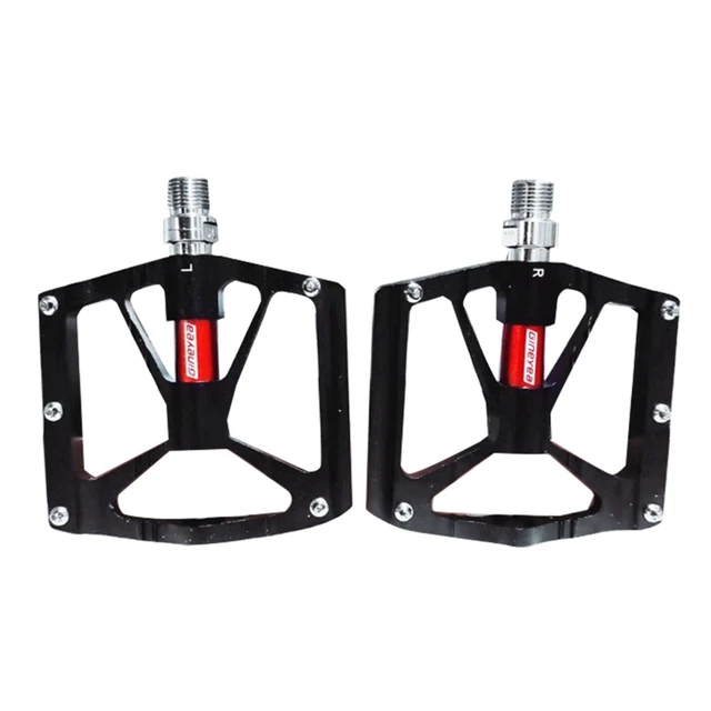 GINEYEA K307 Mountain Bike Bearing Pedals Silver Color