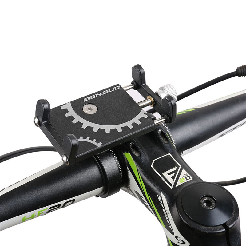 Bicycle Cycling Mobile Phone Holder Aluminum Alloy