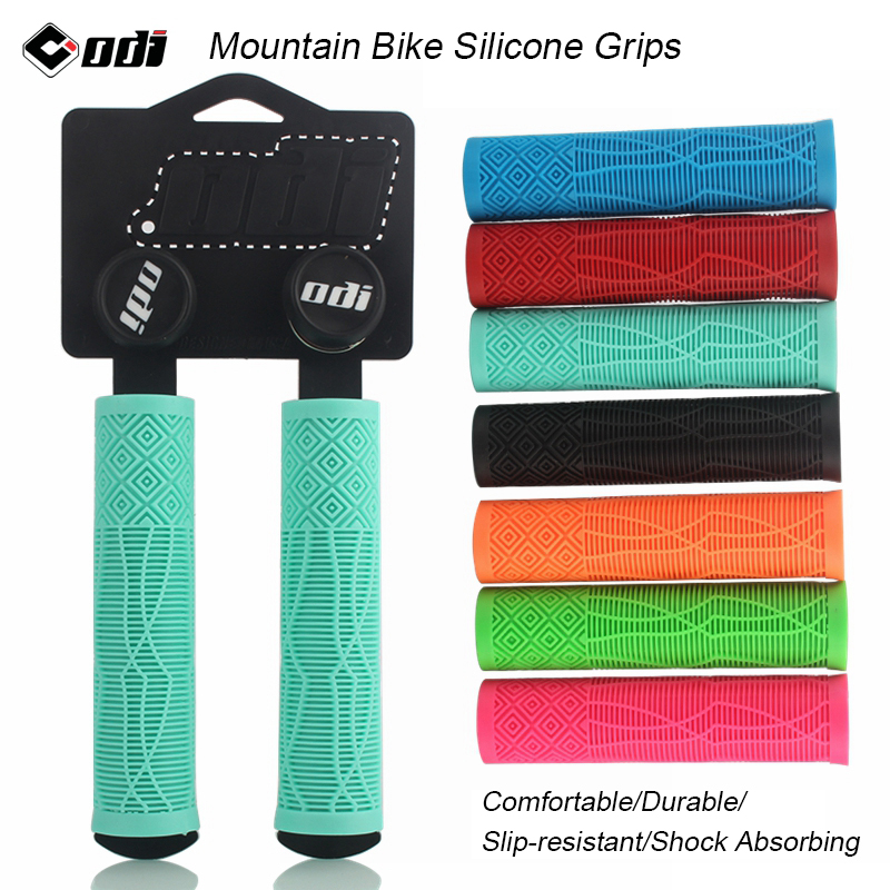 ODI Silicone Handle Grips Mountain Bike Off Road Downhill Anti Slip Shock Absorbing XC AM Cycling Bike Grips price in bangladesh Imam Cycle Store