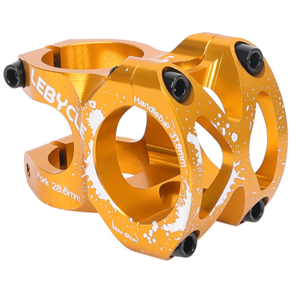 Lebycle Bicycle Stem Aluminum Alloy Bicycle Handlebar Bike Parts 31.8x35mm Bicycle Handlebar Stem - Image 3