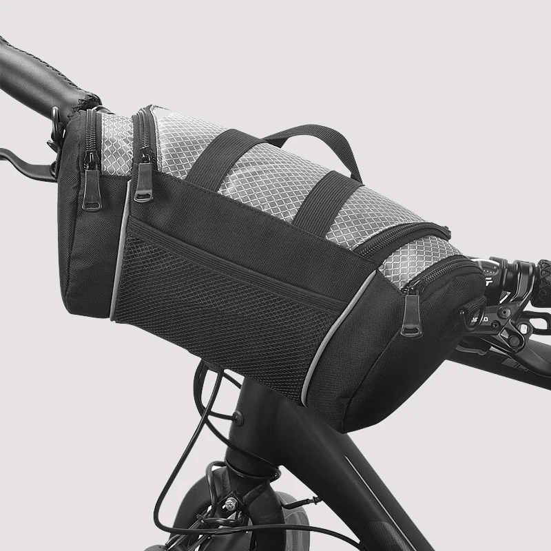 BSOUL Bicycle Strap-On Saddle Bag with perfect Size I With reflective for a Safety ride